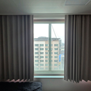 데코지오 브라우니 암막 100% 커튼 2장