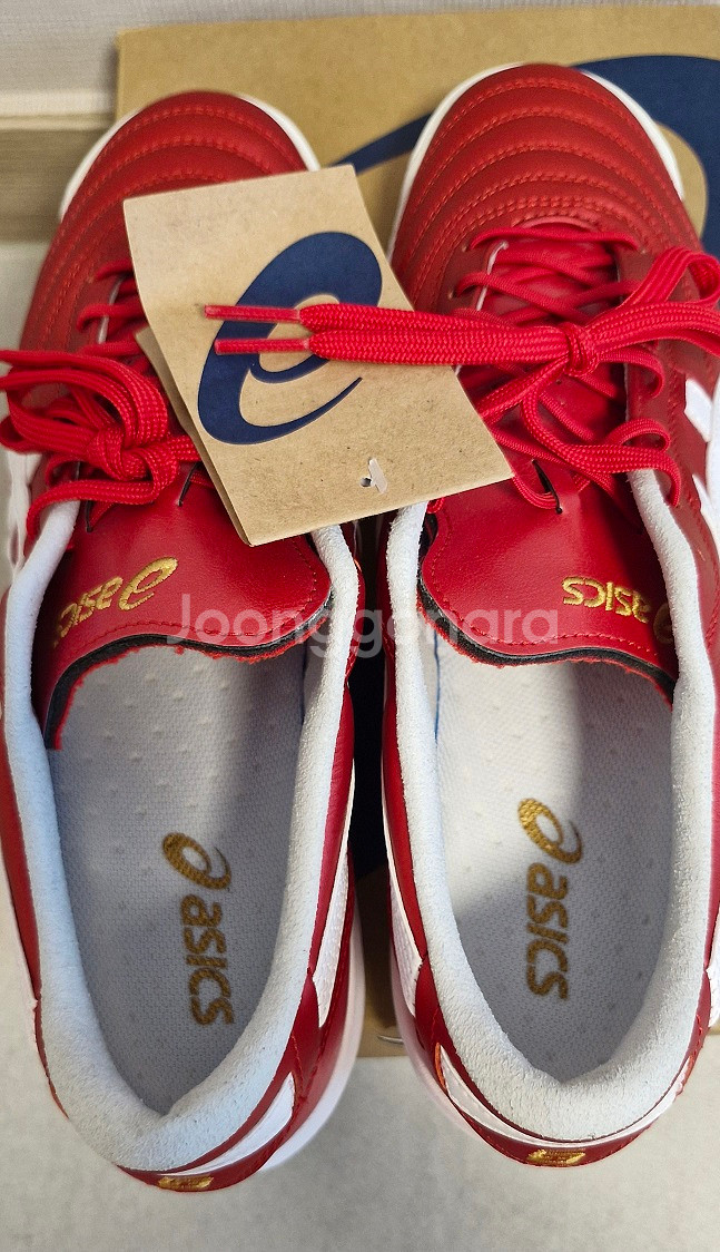 아식스 C3 FF tf 풋살화 미시착 새제품 판매--3