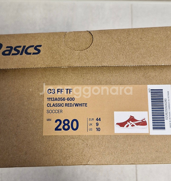 아식스 C3 FF tf 풋살화 미시착 새제품 판매--4