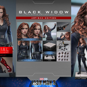 핫토이 아티샨 블랙위도우 스폐셜판 미개봉 신품팝니다