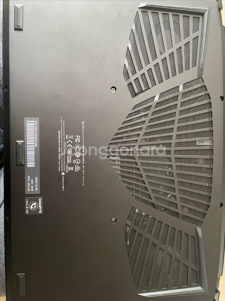기가바이트 AERO 15 게이밍 노트북 i7 3070--9