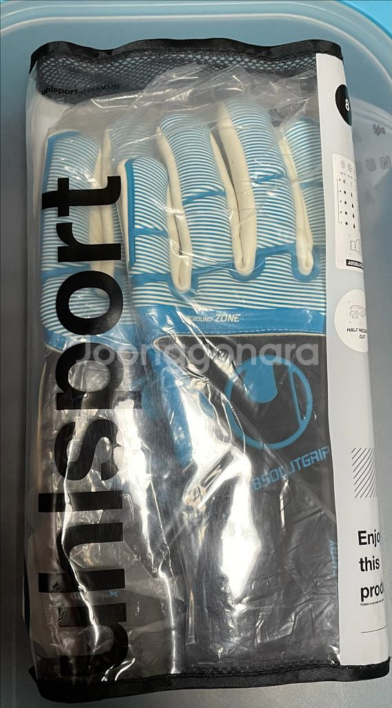 울스포츠 앱솔루트 그립 HN 골키퍼 장갑 8호--0