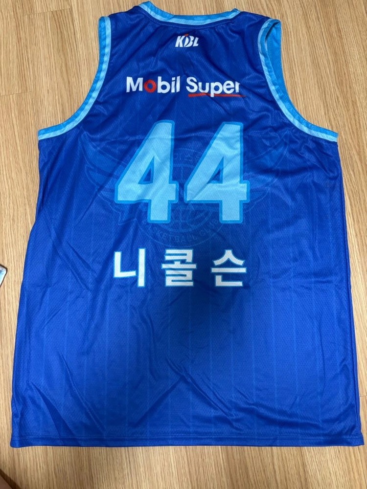 kbl 농구 페가수스 가스공사 니콜슨 친필사인 이미지