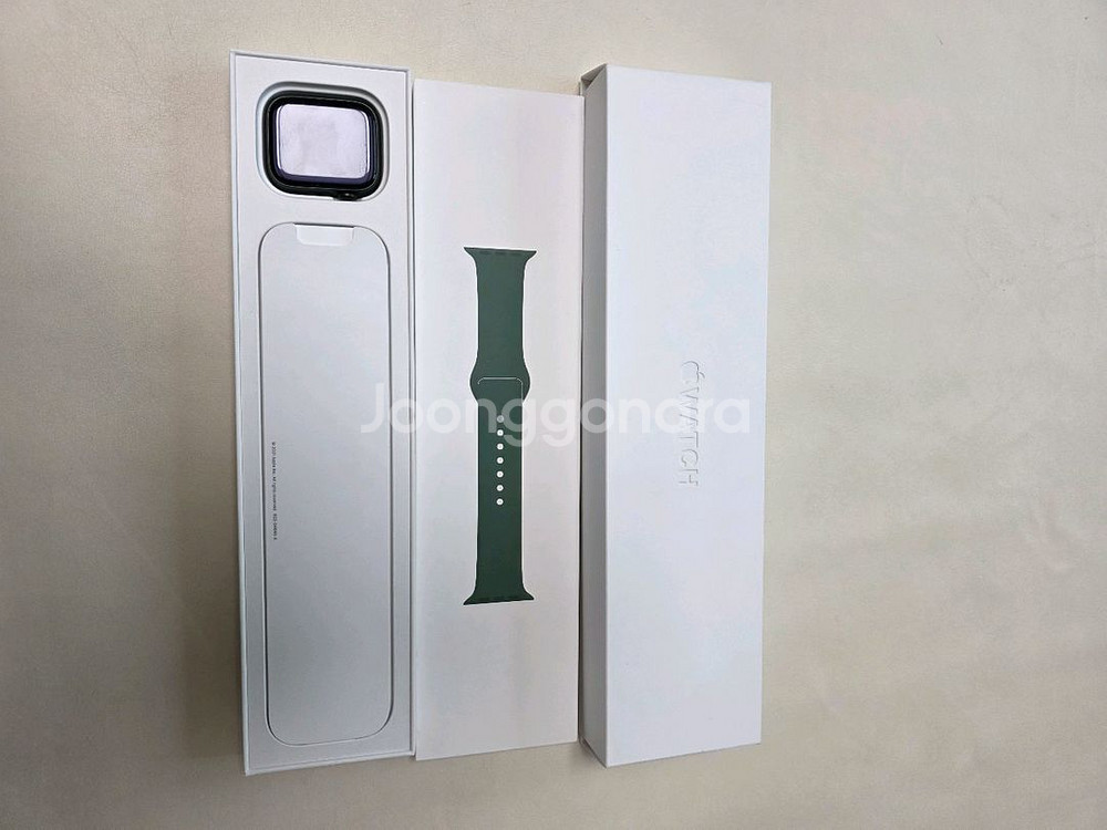 애플워치7 GPS 셀룰러 45mm 그린알루미늄--0