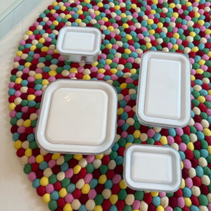 이태리 유리밀폐용기 팝니다