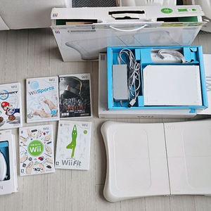 닌텐도 Wii 2인 하드 보드 마리오카트 hdmi 젠더