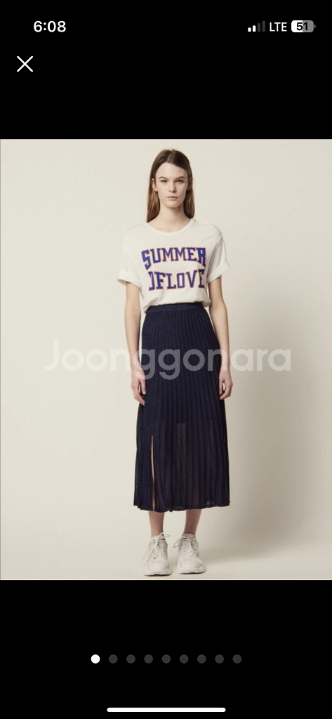 산드로 스커트 MANUELLE 1사이즈--1