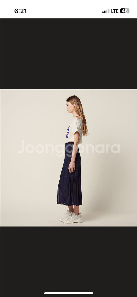 산드로 스커트 MANUELLE 1사이즈--4