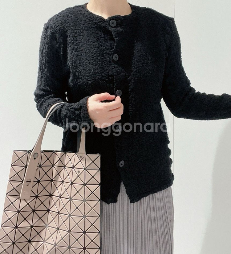 이세이미야케 컬리플라워 가디건 플리츠플리즈--3