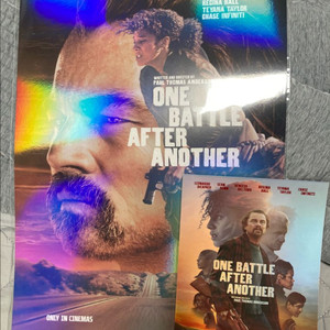 원배틀 애프터 어나더 롯데시네마 a3포스터+아트카드