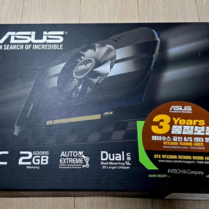 ASUS PH 지포스 GT1030 O2G D5 2GB 이미지