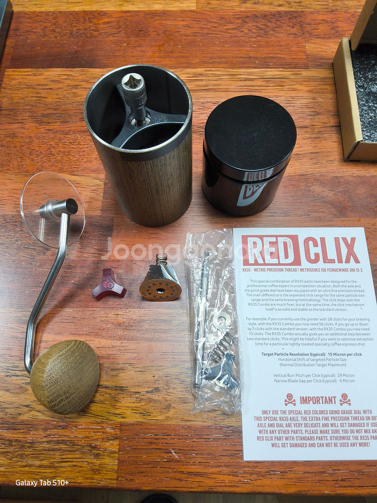 코만단테 C40 레드클릭 고릴라 전동 그라인더--1