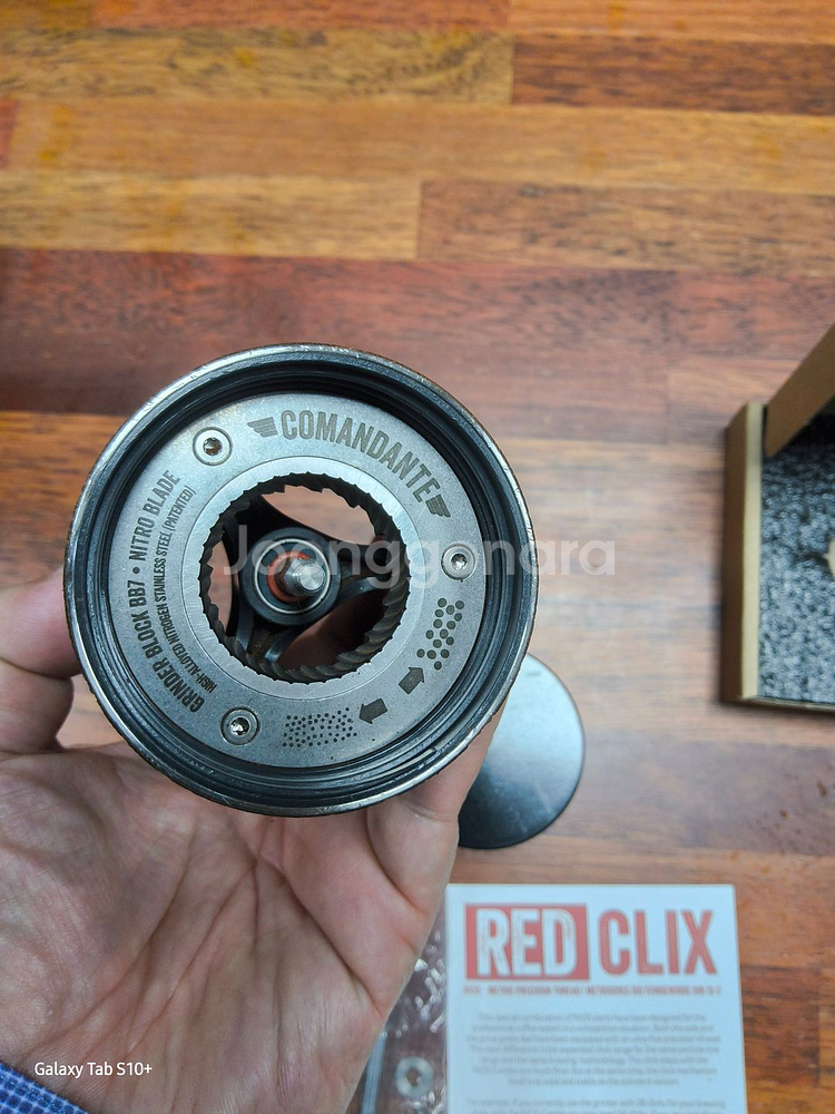 코만단테 C40 레드클릭 고릴라 전동 그라인더--3