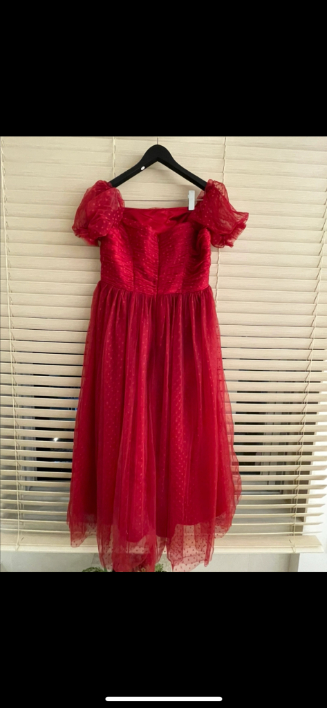 레드 웨딩촬영드레스--1