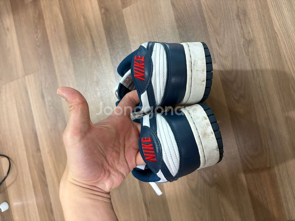 나이키 덩크 로우 레트로 발레리안 블루(300)--4