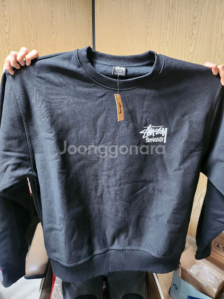 스투시 호놀룰루 크루넥 XL--0