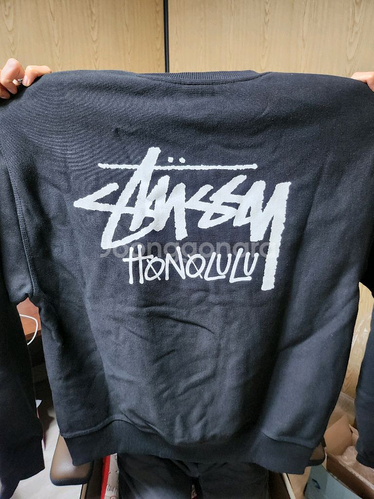 스투시 호놀룰루 크루넥 XL--1