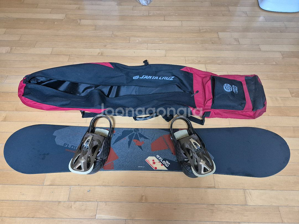 스노우보드 세트 (데크 + 바인딩)--0