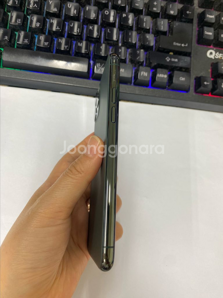 아이폰11프로 그린 AA급 256G 무잔상--4