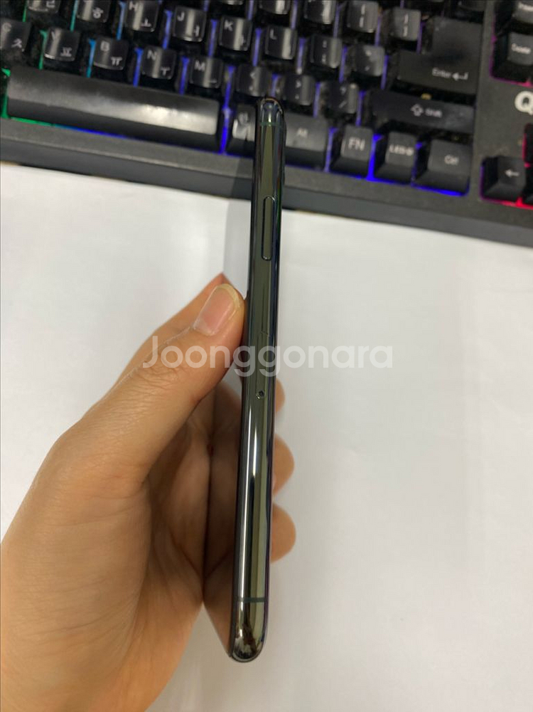아이폰11프로 그린 AA급 256G 무잔상--5