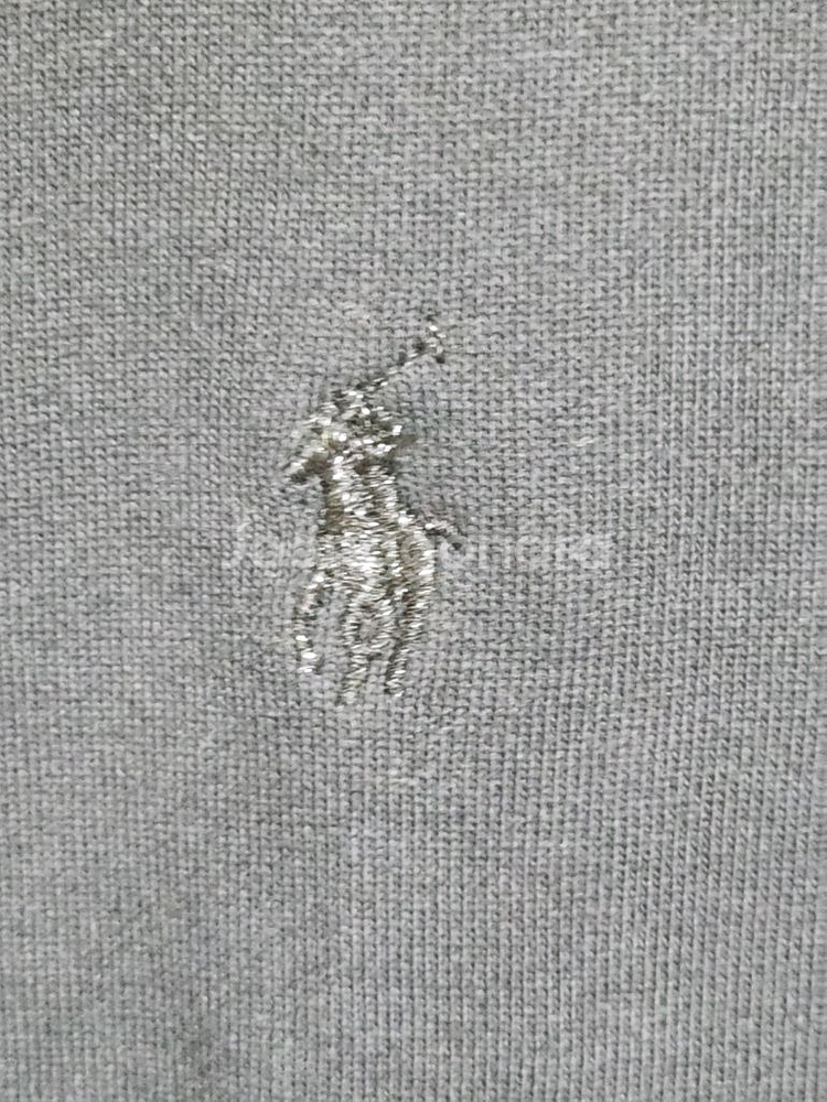 (L) 랄프로렌 폴로 맨투맨 블랙 로고 스웨트 티셔츠--3