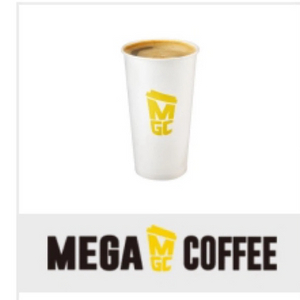 메가커피 핫 아메리카노
