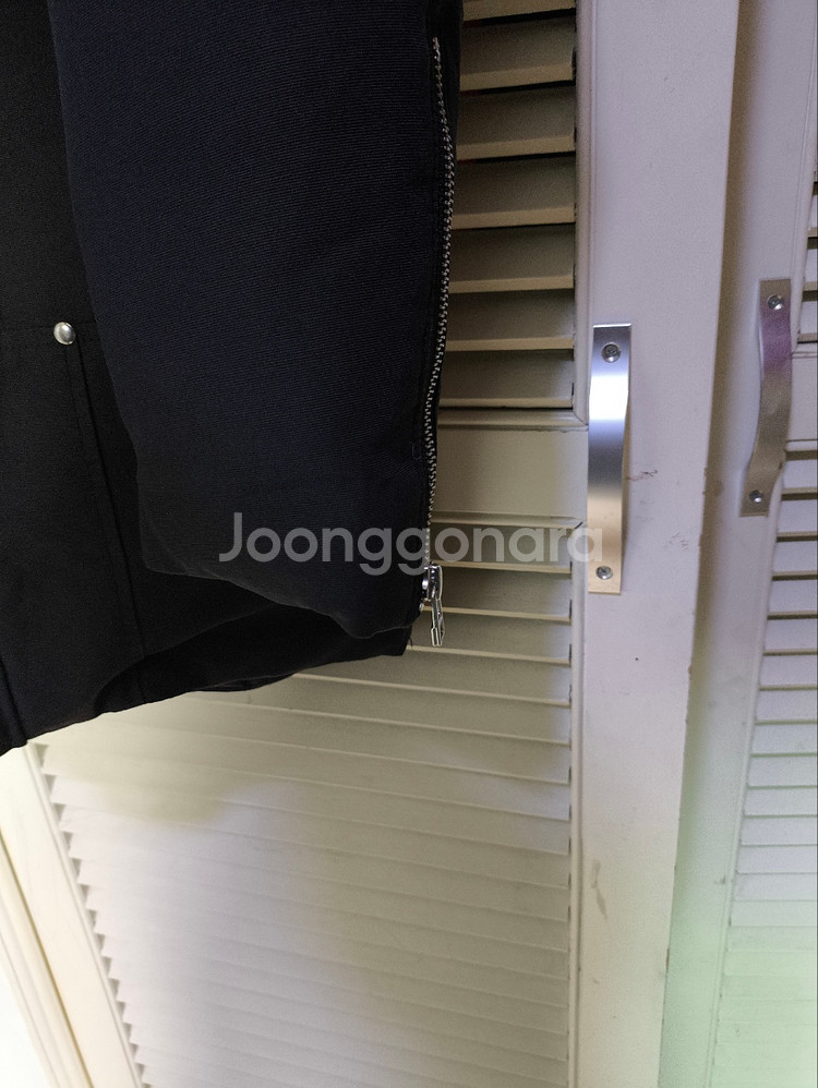 XS 무스너클 스틸링 패딩 파카--4