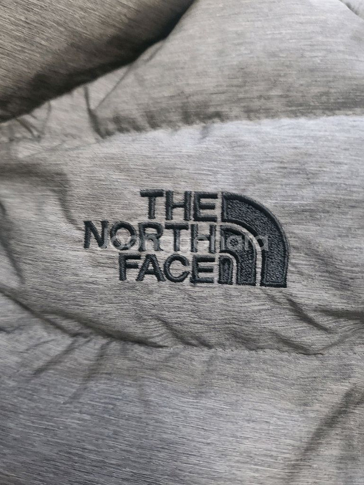 노스페이스 키즈 숏패딩 그레이 140--2