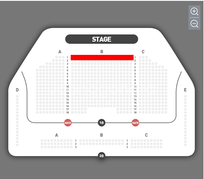 DK UNIVERSE 서울콘서트 중블 1열--0