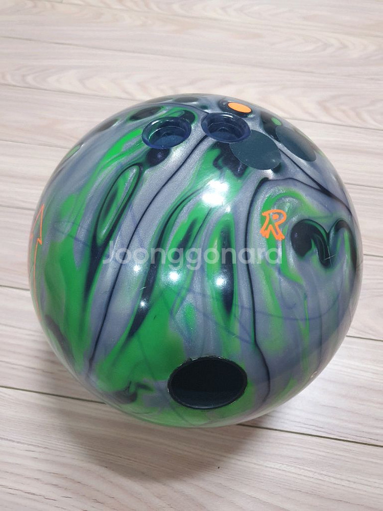 지그재그 볼링공 15파운드--1