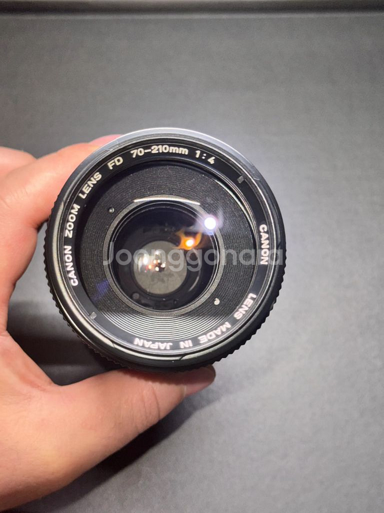 Canon nFD 70-210mm f/4 렌즈--2