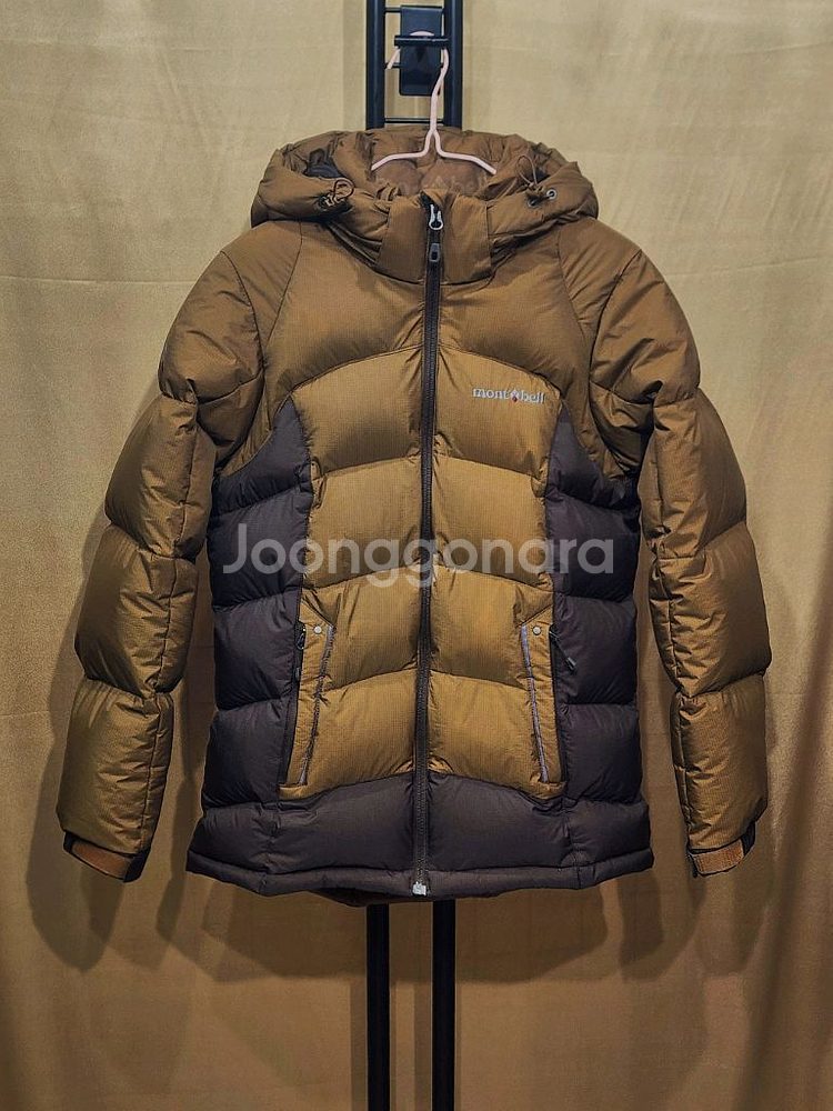 몽벨 여성 헤비 구스다운 패딩 자켓 90--0