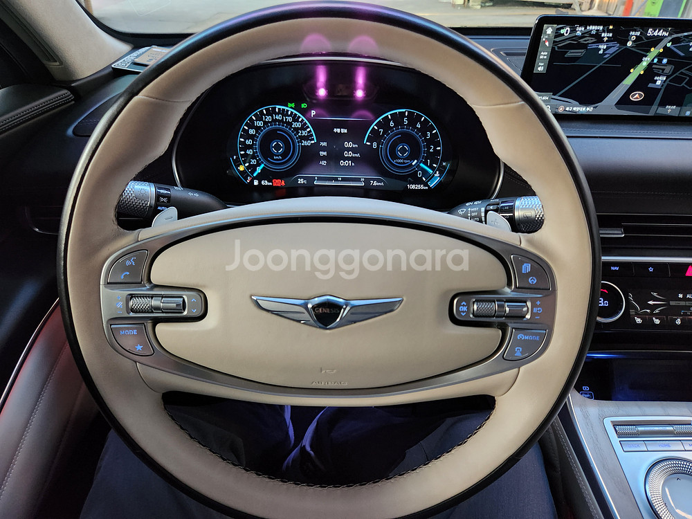 20년 9월식 GV80 3.5T 4륜 5인승 풀옵션--0