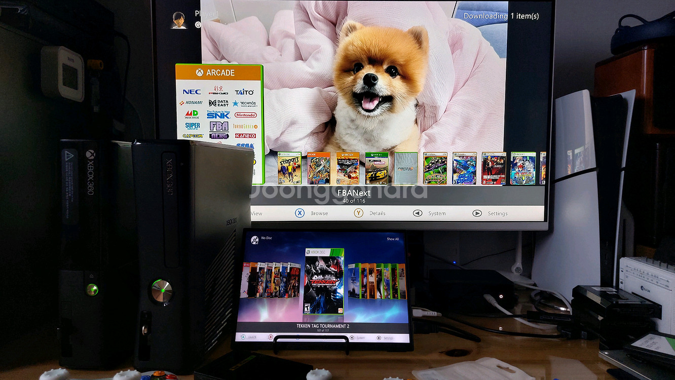 Xbox 360 게임 실행 HDD, USB--7