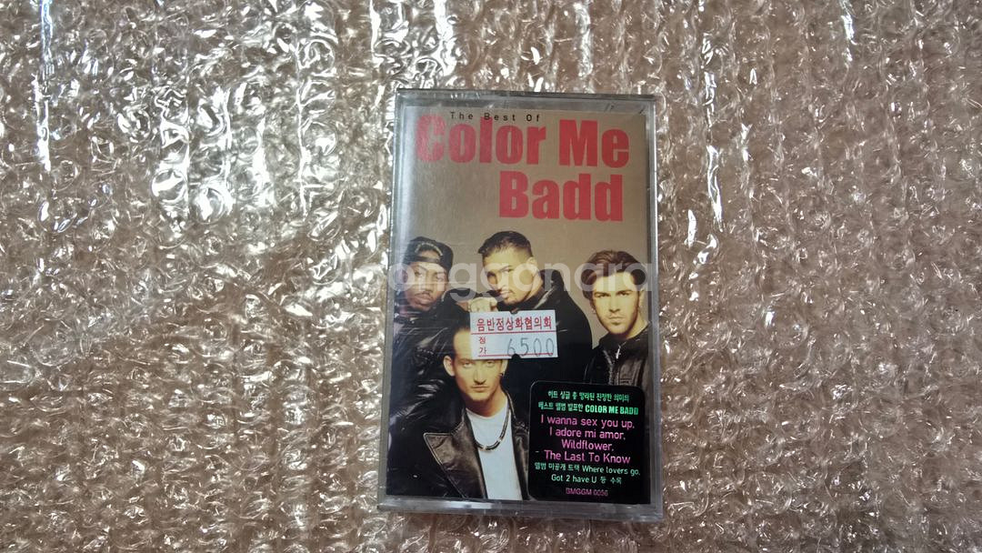 90s 팝 뮤직 정품 카셋테잎 컬러미배드 베스트--0