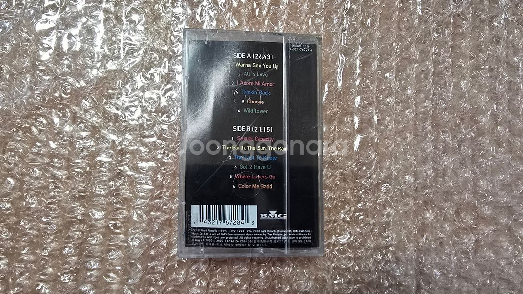 90s 팝 뮤직 정품 카셋테잎 컬러미배드 베스트--3