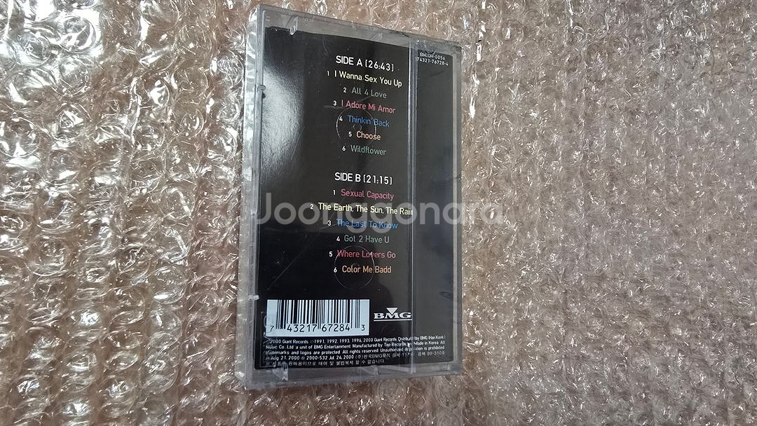 90s 팝 뮤직 정품 카셋테잎 컬러미배드 베스트--1