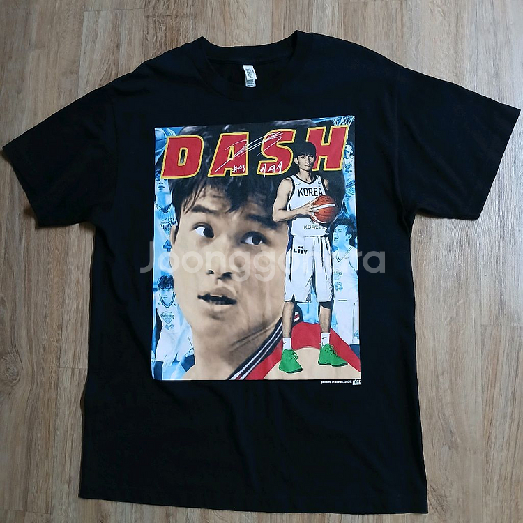 이대성 kbl 농구 프린팅 반팔티 오버핏--2