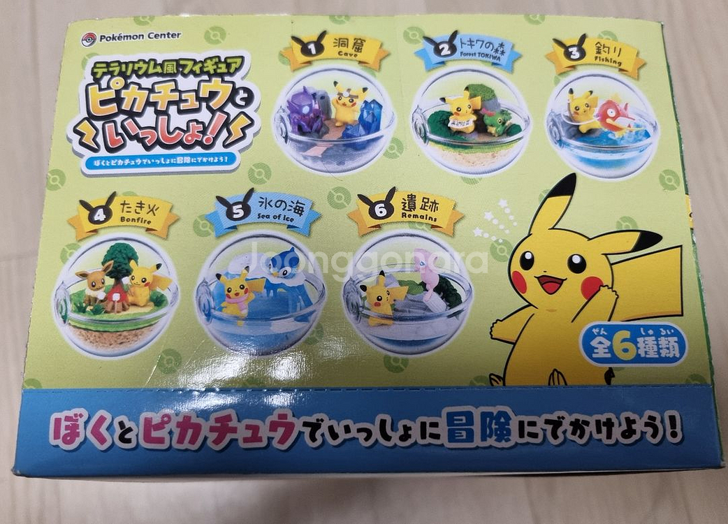 포켓몬센터 한정 피카츄와함께 테라리움--0