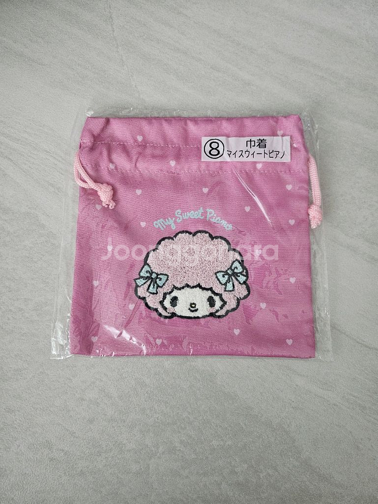 산리오 마이멜로디&피아노 쿠지(제일복권)8번 파우치--0