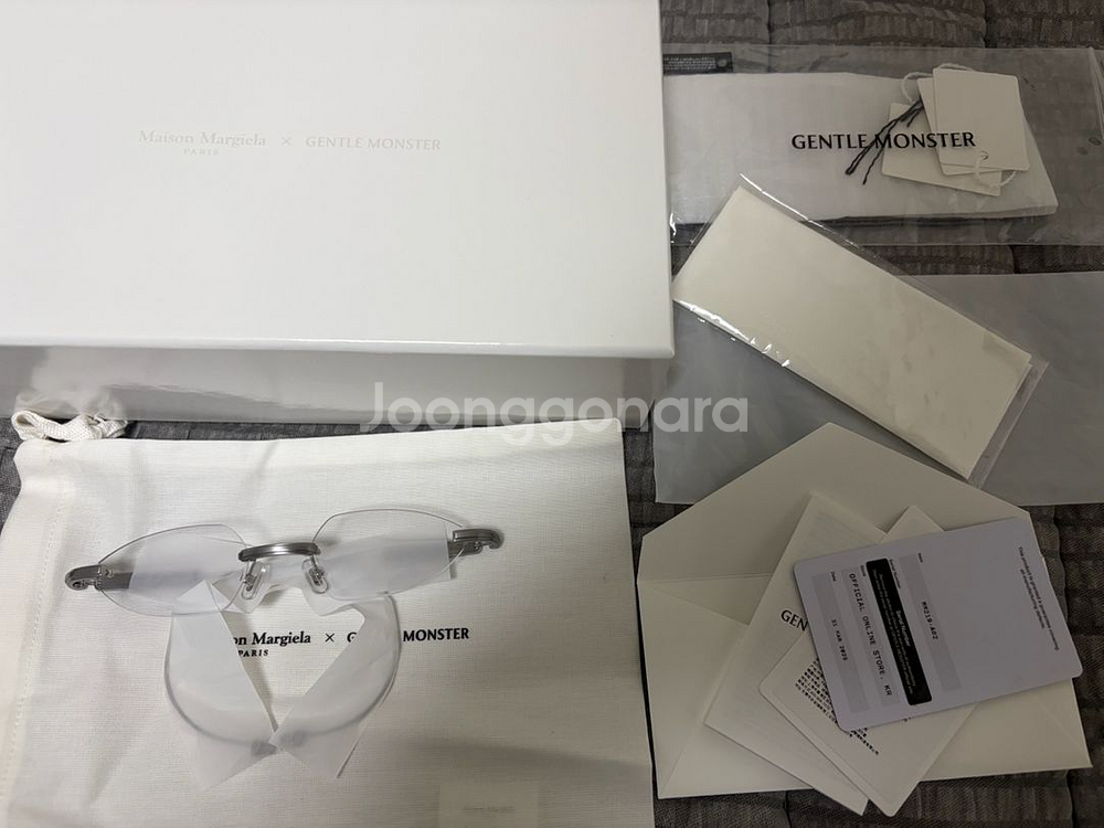 메종 마르지엘라 x 젠틀몬스터 콜라보 안경 mm219--1
