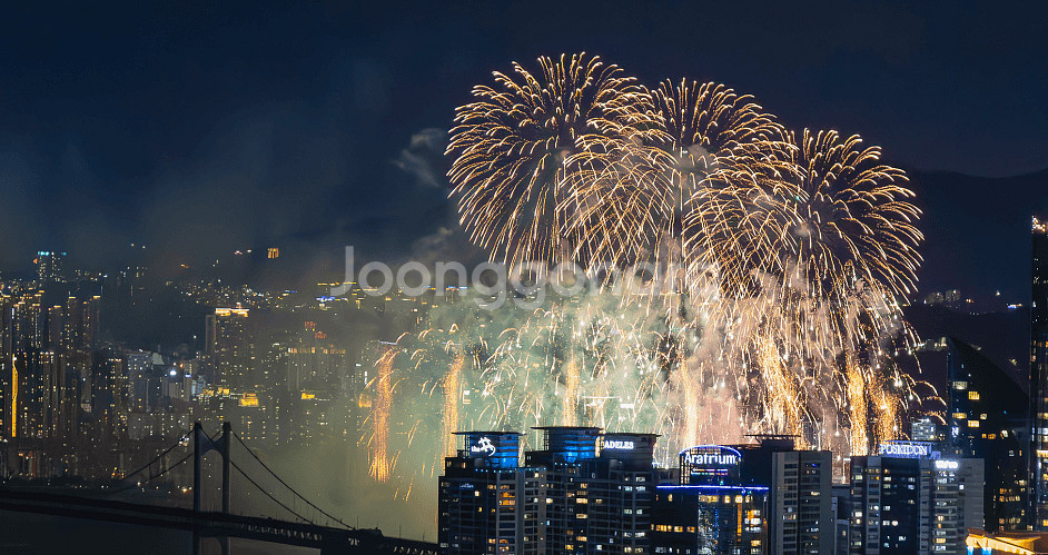 부산엘시티 11/15 토~11/17월 불꽃놀이--2