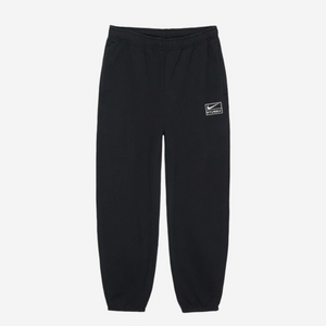 스투시 나이키 워시드 플리스 팬츠 블랙