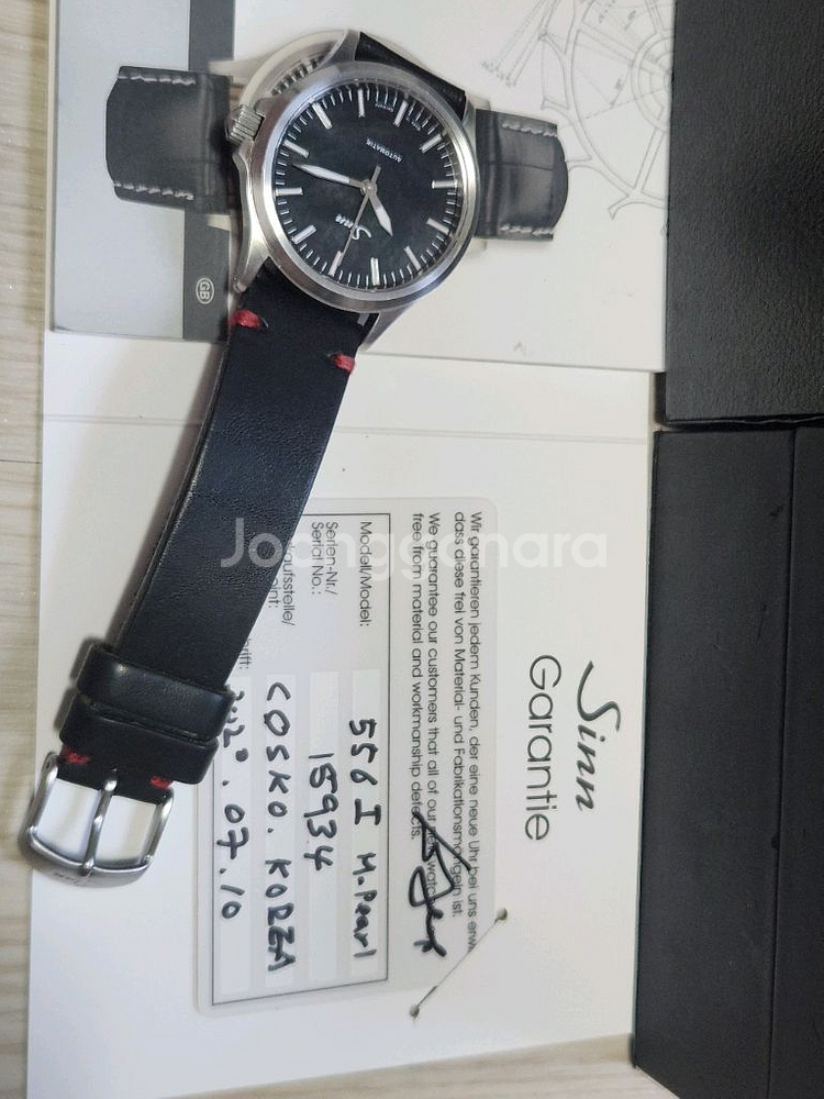 sinn 556i Mother of Pearl--9