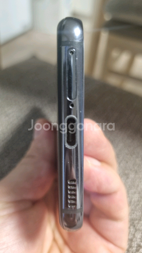 갤럭시s21 블랙 265기가 B급 잔상폰--2