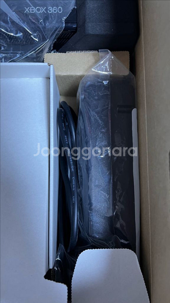 XBOX360 슬림 250GB 키넥트 피파 박스풀세트--3