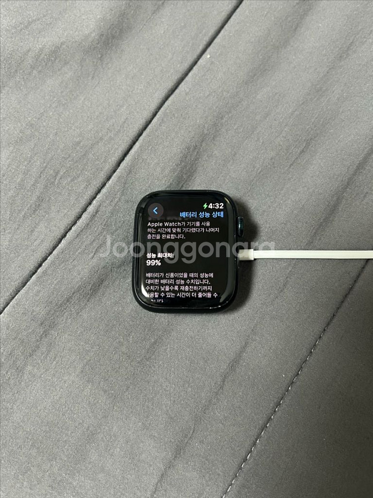 애플워치9 45mm 셀룰러 미드나이트--3