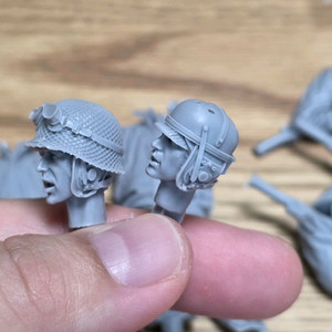 1/16 미군탱크 승무원 레진키트