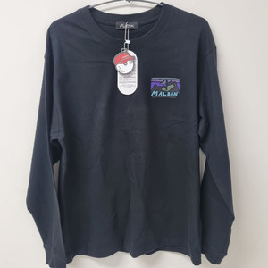 말본 골프 웨어 윈터 버킷 라운드 티셔츠 블랙S 새상품