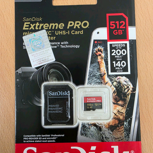 샌디스크 익스트림pro sd 512gb